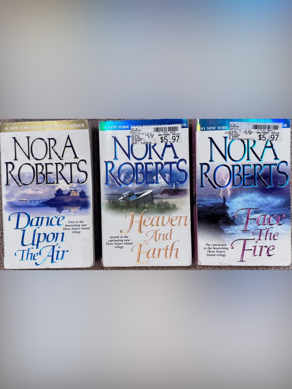 Three Sisters Islands Trilogy Set of 3 books - Nora Roberts